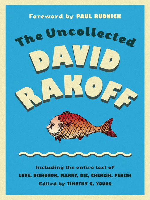 Cover image for The Uncollected David Rakoff